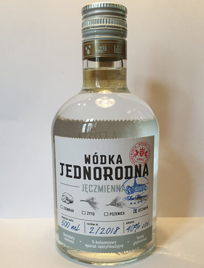 Pure Homogeneous Vodka 500 Ml Wasowo Palace